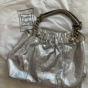 Cynthia Rowley metallic bag